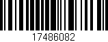 Código de barras (EAN, GTIN, SKU, ISBN): '17486082'