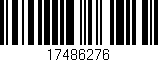 Código de barras (EAN, GTIN, SKU, ISBN): '17486276'
