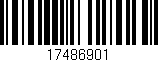 Código de barras (EAN, GTIN, SKU, ISBN): '17486901'