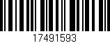 Código de barras (EAN, GTIN, SKU, ISBN): '17491593'