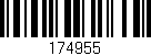 Código de barras (EAN, GTIN, SKU, ISBN): '174955'