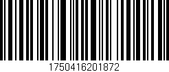 Código de barras (EAN, GTIN, SKU, ISBN): '1750416201872'