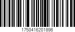 Código de barras (EAN, GTIN, SKU, ISBN): '1750416201896'