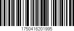 Código de barras (EAN, GTIN, SKU, ISBN): '1750416201995'
