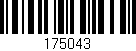 Código de barras (EAN, GTIN, SKU, ISBN): '175043'