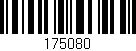 Código de barras (EAN, GTIN, SKU, ISBN): '175080'