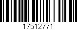 Código de barras (EAN, GTIN, SKU, ISBN): '17512771'