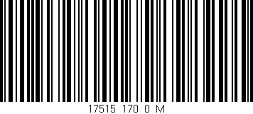 Código de barras (EAN, GTIN, SKU, ISBN): '17515_170_0_M'