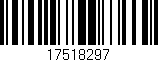 Código de barras (EAN, GTIN, SKU, ISBN): '17518297'