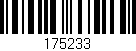 Código de barras (EAN, GTIN, SKU, ISBN): '175233'