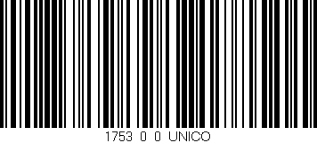 Código de barras (EAN, GTIN, SKU, ISBN): '1753_0_0_UNICO'