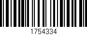 Código de barras (EAN, GTIN, SKU, ISBN): '1754334'