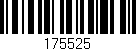 Código de barras (EAN, GTIN, SKU, ISBN): '175525'