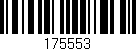 Código de barras (EAN, GTIN, SKU, ISBN): '175553'