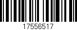 Código de barras (EAN, GTIN, SKU, ISBN): '17556517'