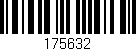 Código de barras (EAN, GTIN, SKU, ISBN): '175632'