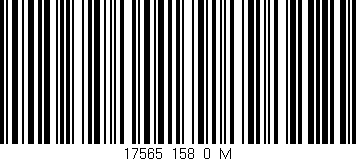 Código de barras (EAN, GTIN, SKU, ISBN): '17565_158_0_M'