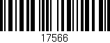 Código de barras (EAN, GTIN, SKU, ISBN): '17566'