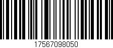 Código de barras (EAN, GTIN, SKU, ISBN): '17567098050'