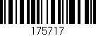 Código de barras (EAN, GTIN, SKU, ISBN): '175717'