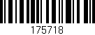 Código de barras (EAN, GTIN, SKU, ISBN): '175718'
