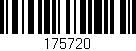Código de barras (EAN, GTIN, SKU, ISBN): '175720'