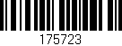 Código de barras (EAN, GTIN, SKU, ISBN): '175723'