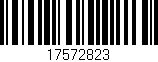Código de barras (EAN, GTIN, SKU, ISBN): '17572823'