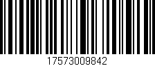 Código de barras (EAN, GTIN, SKU, ISBN): '17573009842'
