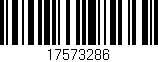 Código de barras (EAN, GTIN, SKU, ISBN): '17573286'