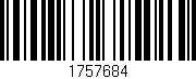 Código de barras (EAN, GTIN, SKU, ISBN): '1757684'
