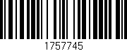 Código de barras (EAN, GTIN, SKU, ISBN): '1757745'