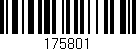 Código de barras (EAN, GTIN, SKU, ISBN): '175801'