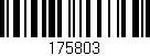 Código de barras (EAN, GTIN, SKU, ISBN): '175803'