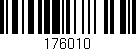 Código de barras (EAN, GTIN, SKU, ISBN): '176010'