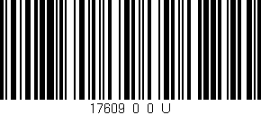 Código de barras (EAN, GTIN, SKU, ISBN): '17609_0_0_U'