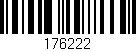 Código de barras (EAN, GTIN, SKU, ISBN): '176222'