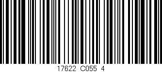 Código de barras (EAN, GTIN, SKU, ISBN): '17622_C055_4'