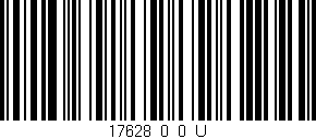 Código de barras (EAN, GTIN, SKU, ISBN): '17628_0_0_U'