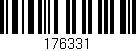 Código de barras (EAN, GTIN, SKU, ISBN): '176331'