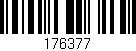 Código de barras (EAN, GTIN, SKU, ISBN): '176377'