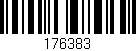 Código de barras (EAN, GTIN, SKU, ISBN): '176383'