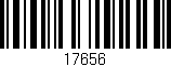 Código de barras (EAN, GTIN, SKU, ISBN): '17656'
