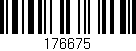 Código de barras (EAN, GTIN, SKU, ISBN): '176675'
