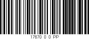 Código de barras (EAN, GTIN, SKU, ISBN): '17670_0_0_PP'