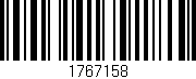 Código de barras (EAN, GTIN, SKU, ISBN): '1767158'