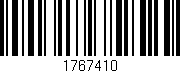 Código de barras (EAN, GTIN, SKU, ISBN): '1767410'