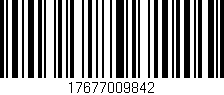 Código de barras (EAN, GTIN, SKU, ISBN): '17677009842'