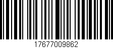 Código de barras (EAN, GTIN, SKU, ISBN): '17677009862'