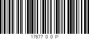 Código de barras (EAN, GTIN, SKU, ISBN): '17677_0_0_P'